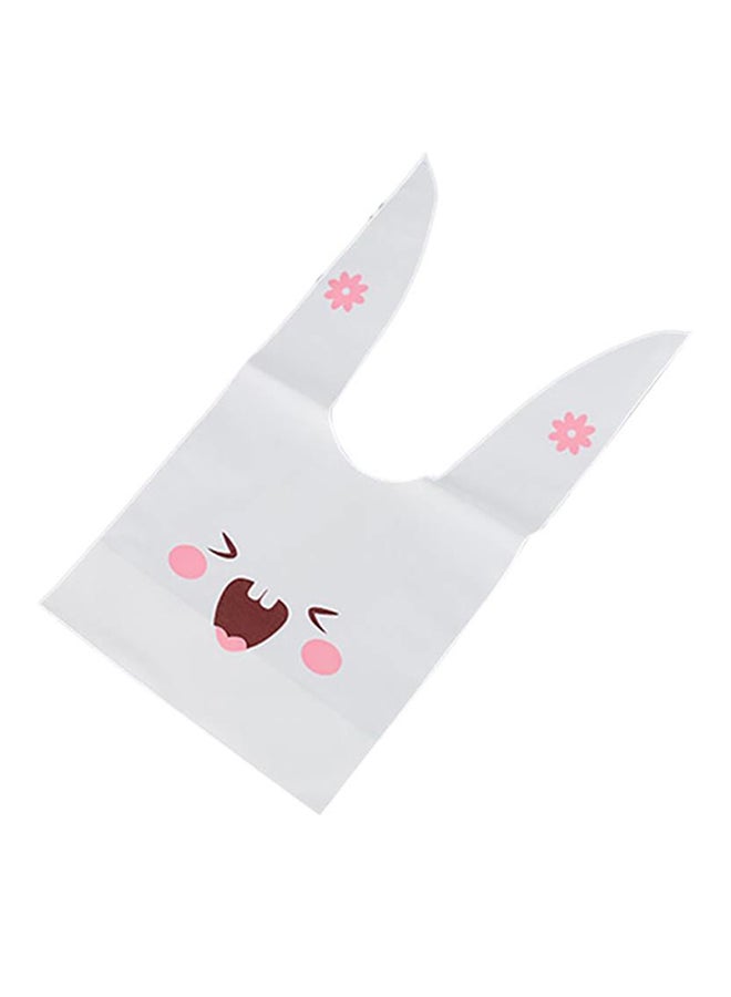 50 Piece Cute Rabbit Ears Candy Bag 30.0X25.0X5.0centimeter 