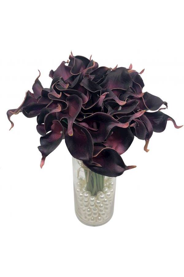 ياتاي باقة زهور زنبق اصطناعية تتضمن 36 زهرة وردي 5.5 cm - Image 4