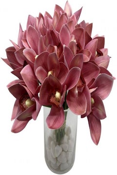 Cymbidium Orchid Artificial Flower Pink - v1556259992/N24593469A_4