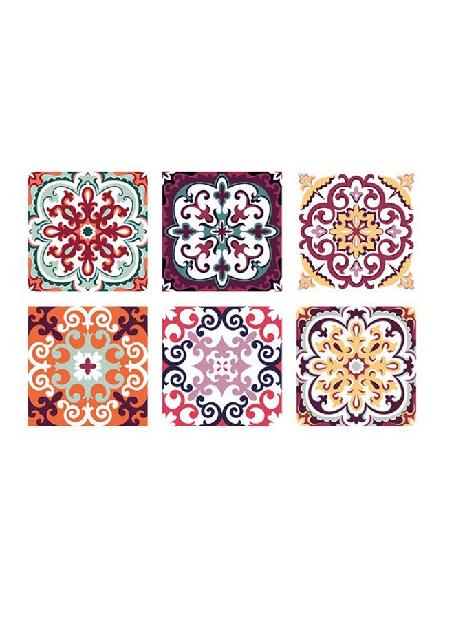 ZOOYOO Moroccan Style Diy Mosaic Wall Tiles Stickers Multicolour 30.0x25.0x5.0cm - Image 1
