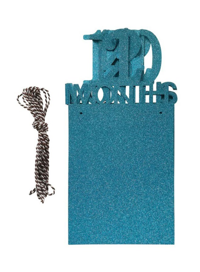 12 Months Birthday Photo Wall Display Multicolour 30.0x25.0x5.0cm - Image 1