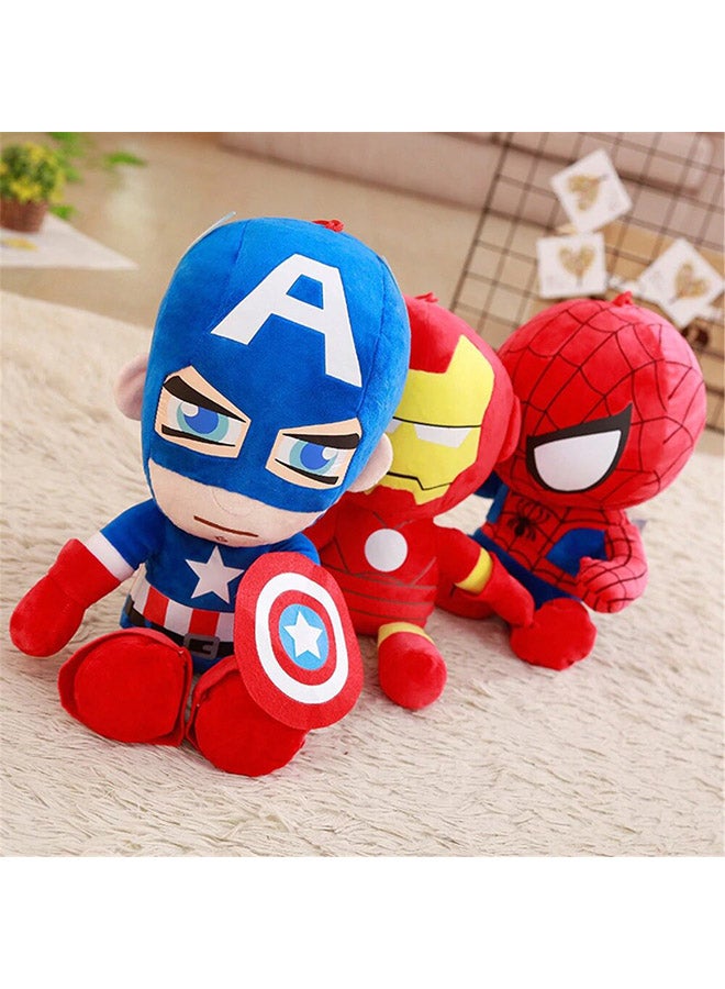 LYDBAOBO 3-Piece Spiderman Stuffed Plush Toy 