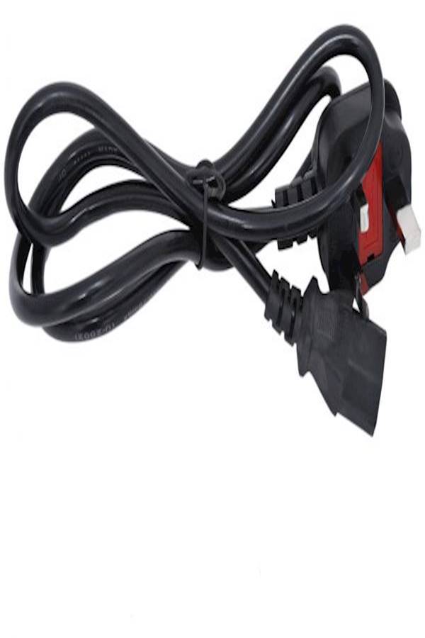 هاي تيك كابل طاقة للكمبيوتر المكتبي ب3 دبابيس أسود - Image 1