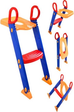 Home Station Bambino Foldable Kids Toilet Seat Multicolour  - Image 2