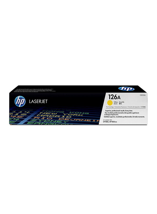 HP 126A Laserjet Print Cartridge yellow