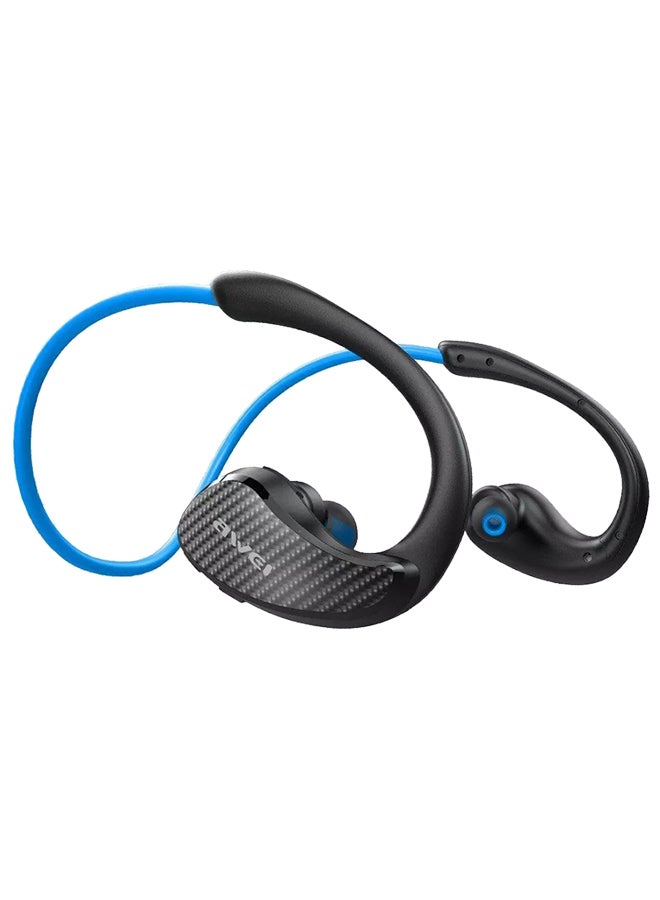 Awei Bluetooth In-Ear Headphones With Mic Blue/Black - Image 2