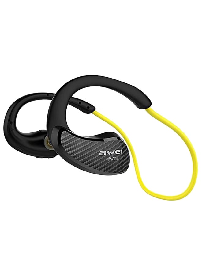Awei Bluetooth In-Ear Headphones With Mic Yellow/Black - Image 3