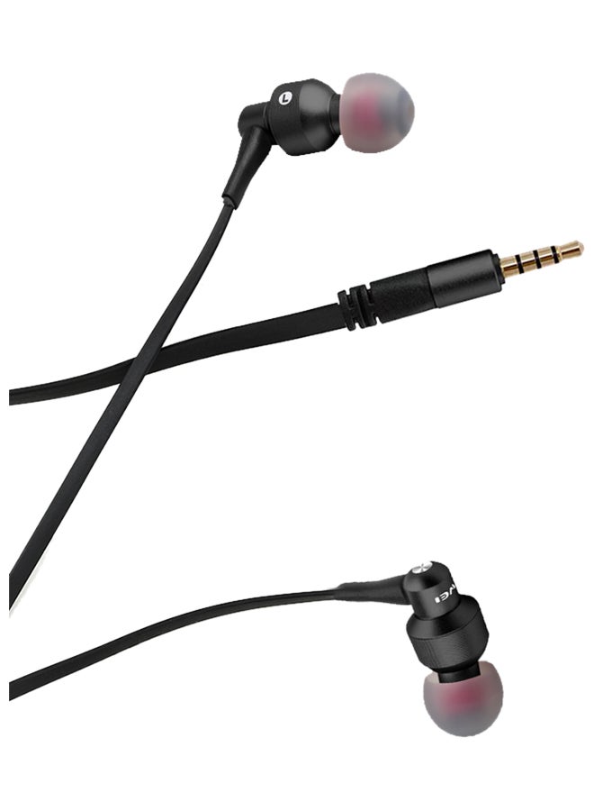 Awei Stereo In-Ear Earphones With Mic Black - Image 4