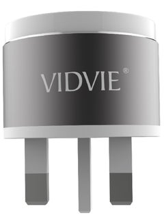 Vidvie Dual USB Fast Charger Silver/Grey  - Image 2