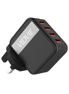 Vidvie USB Travel Charger Black  - Image 1