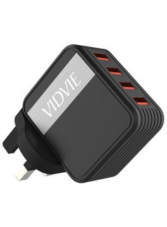 Vidvie USB Travel Charger Black  - Image 5