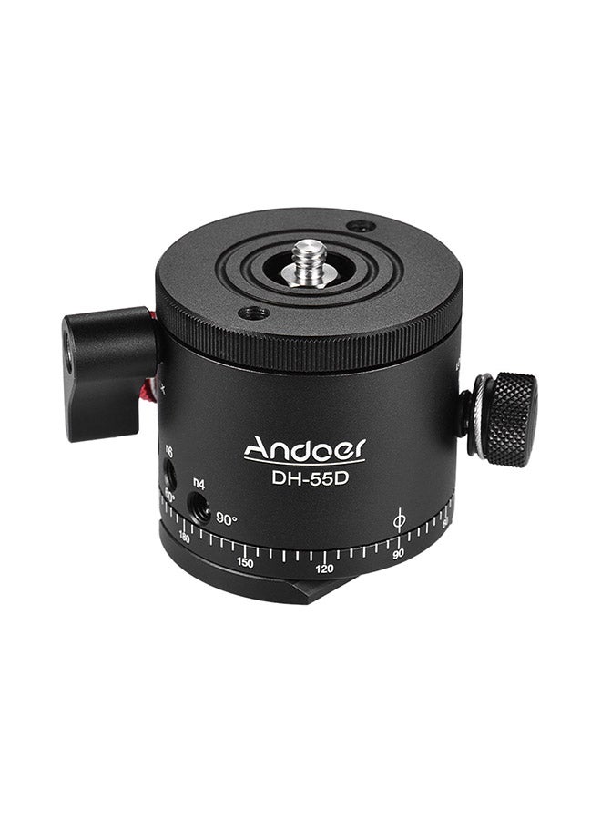 أندوير رأس كروي للتصوير البانورامي مع محور دوّار أسود - Image 1