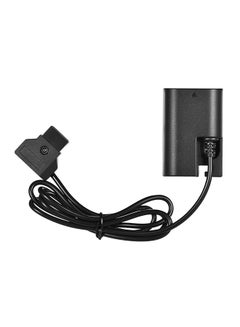 D-Tap To LP-E6 Fully Decoded Dummy Battery Adapter For Canon 5D II/III/IV/5DSR/6D /6DII/60D/70D/80D/7D/7DII Black