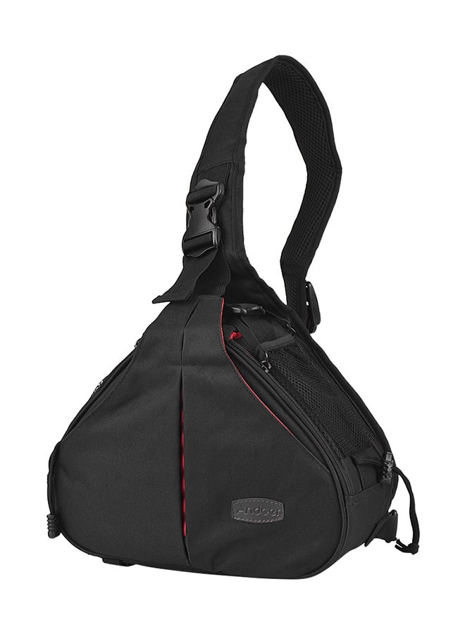 ANDOER K1 Triangle DSLR Camera Bag With Tripod Holder For Canon/Nikon/Sony/Olympus/Pentax Black 