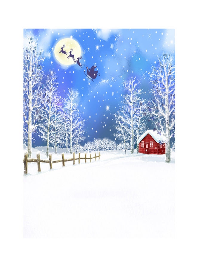 أندوير خلفية تصوير عالية الجودة بتصميم مستوحى من عيد الكريسماس متعدد الألوان