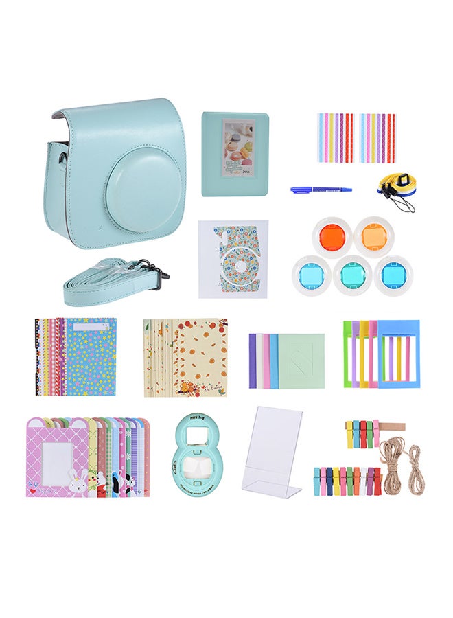ANDOER 14-In-1 Instant Camera Accessories KIt Sky Blue