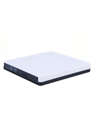 USB 3.0 External CD/DVD-RW DVD Writer Drive For PC Mac White - v1556281784/N24557675A_1