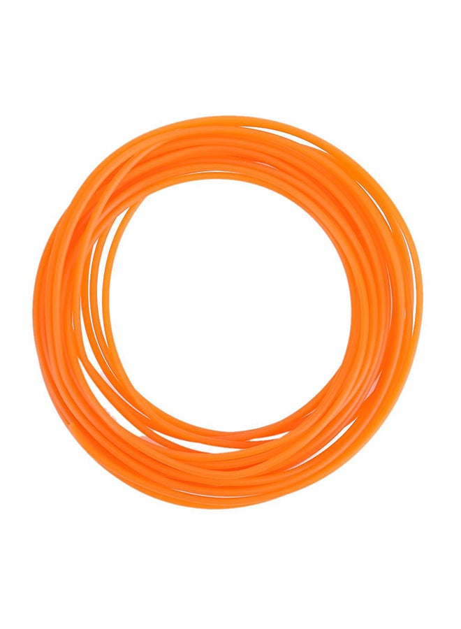 Generic - 1.75 mm 5 meter PLA Print Modeling Filament for 3D Drawing Printer Pen Orange - Image 1
