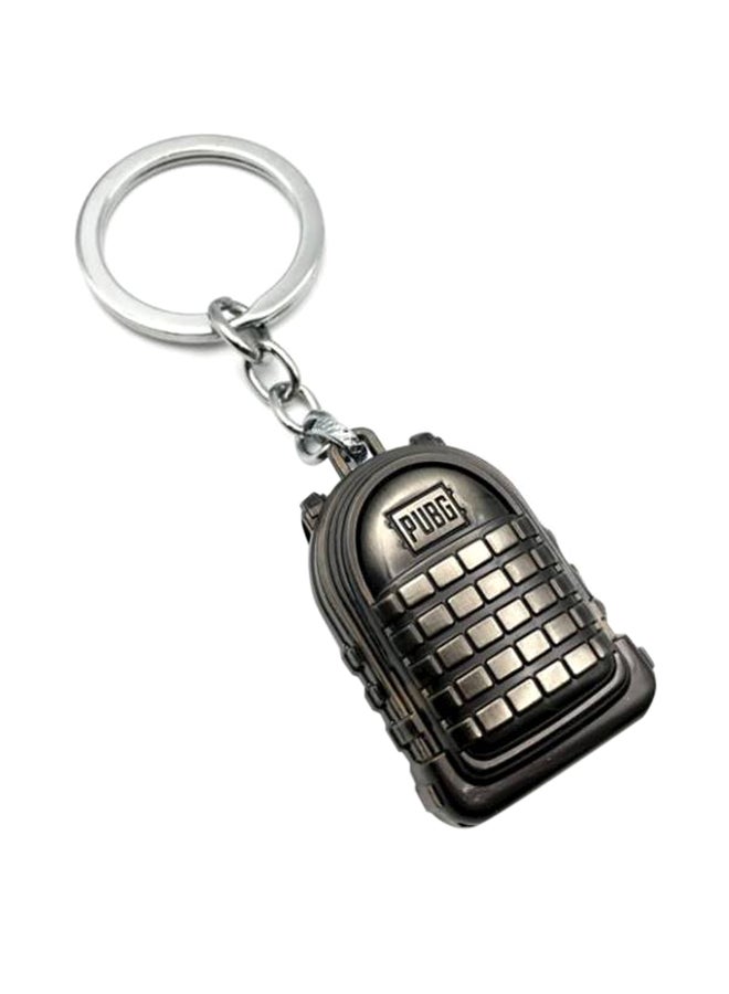 PUBG Backpack Key Chain Grey/Silver - Image 1