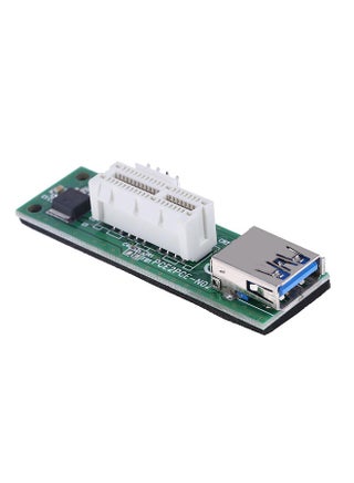 Mini PCI-E X1 Extension Cable PCIE 1X Expansion Card 90 Degree Right Angle Multicolour - v1556281865/N24558864A_1
