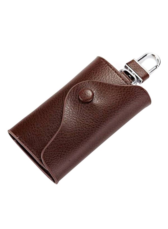 Generic Vintage Genuine Leather  Wallet Women Keychain  - Image 1