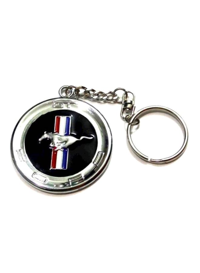 Ford Mustang Logo Keychain - Image 1