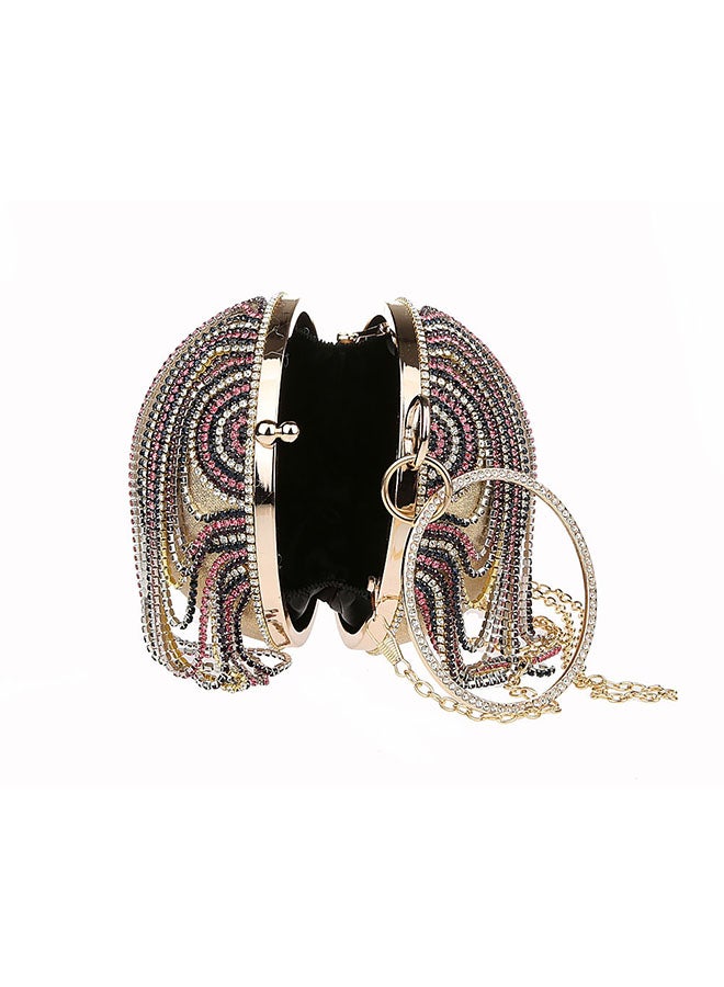 Generic - Fashion handbag Colorful gold - Image 1