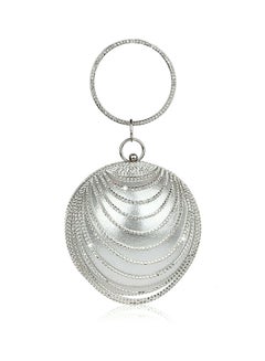 Fashion handbag Silver