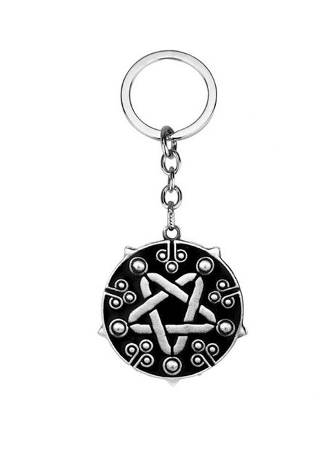 Game Witcher 3 Yennefer Medalion Pendant Keycahins