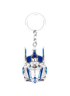 Auto Optimus Prime Mask Keychain Blue