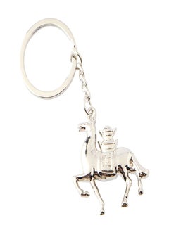 Zinc Metal Hose  Keyring Silver