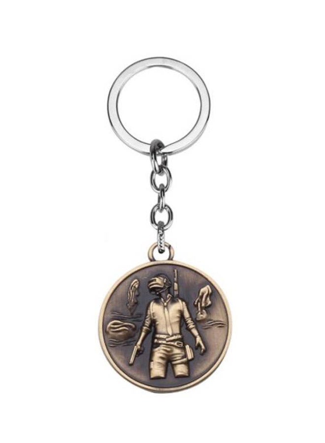 Generic Pubg Car Ring Playerunknowns Battlegrounds Keychain Gift For Fans  - Image 1