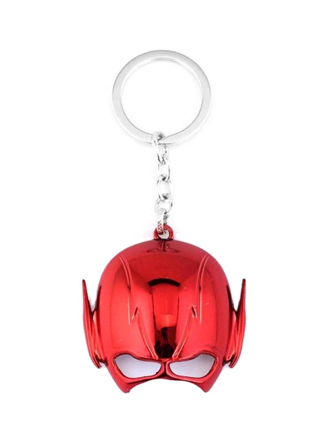 The Flash Justice League Barry Alle Mask Metal Keychain - Image 1