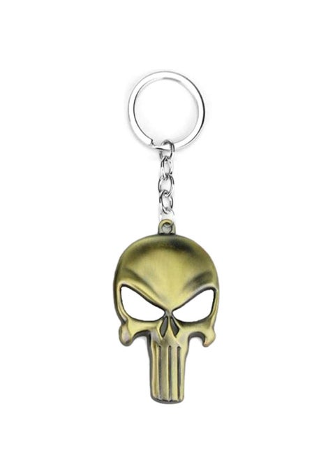The Punisher Skull Logo Keychain