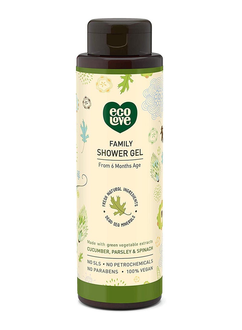 ecoLove Spinach And Parsley Natural Body Wash