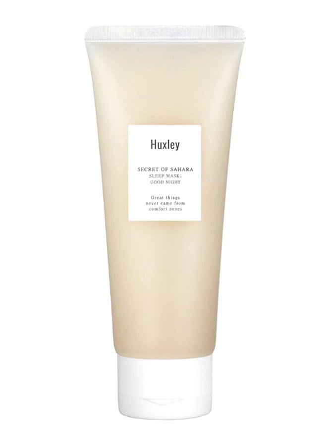 Huxley Secret Of Sahara Sleep Mask White 120grams  - Image 1