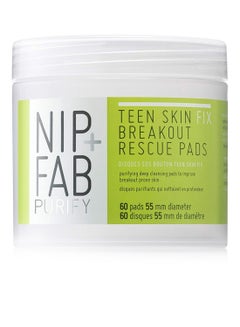NIP+FAB Teen Skin Fix Breakout Rescue Pad 77grams 