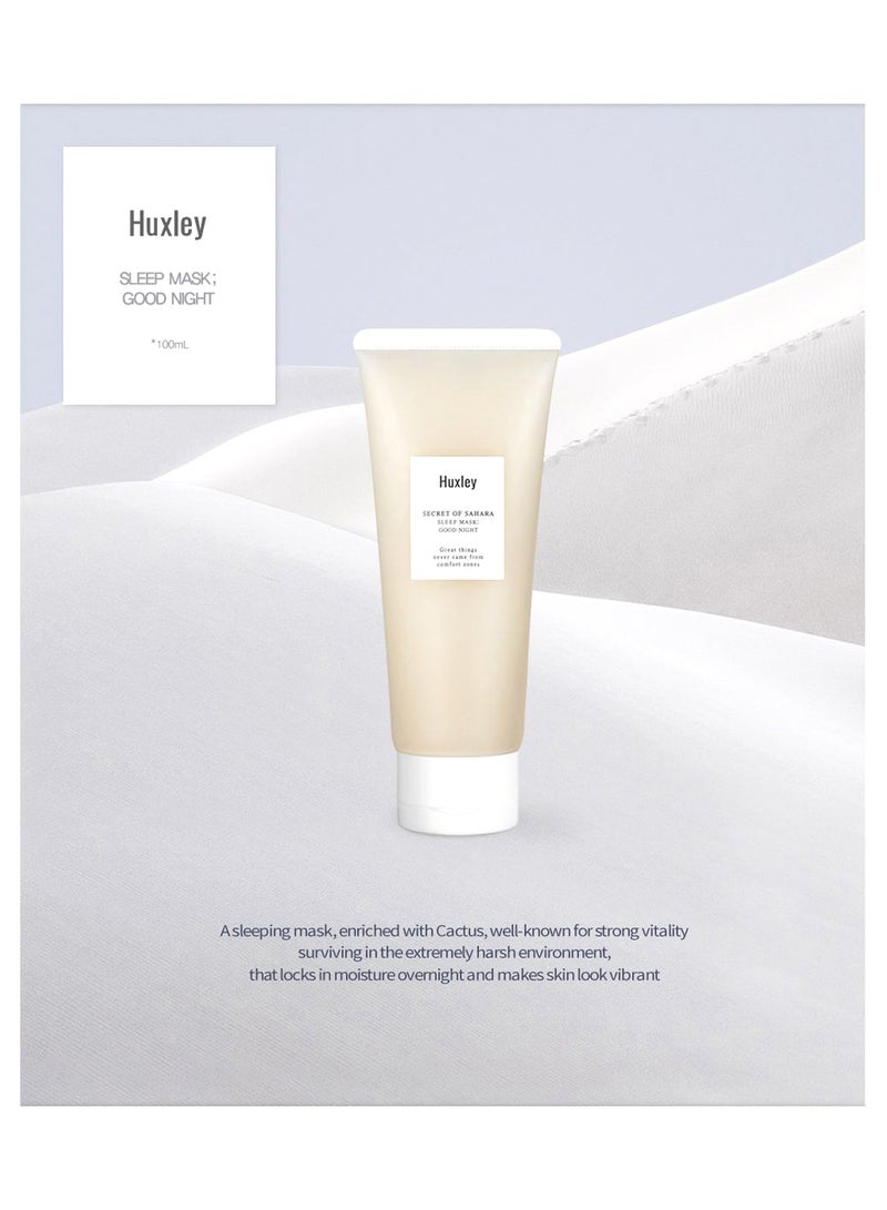 Huxley Secret Of Sahara Sleep Mask White 120grams  - Image 2
