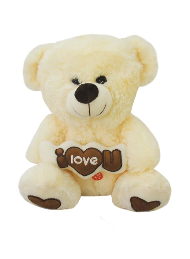 لعبة ناعمة على شكل الدب تيدي مع قلب 35 سم من سارفا