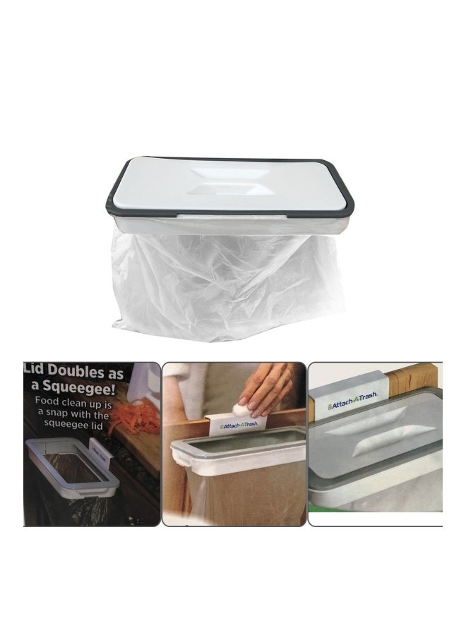 Generic - Hanging Trash Bag Holder White - Image 1