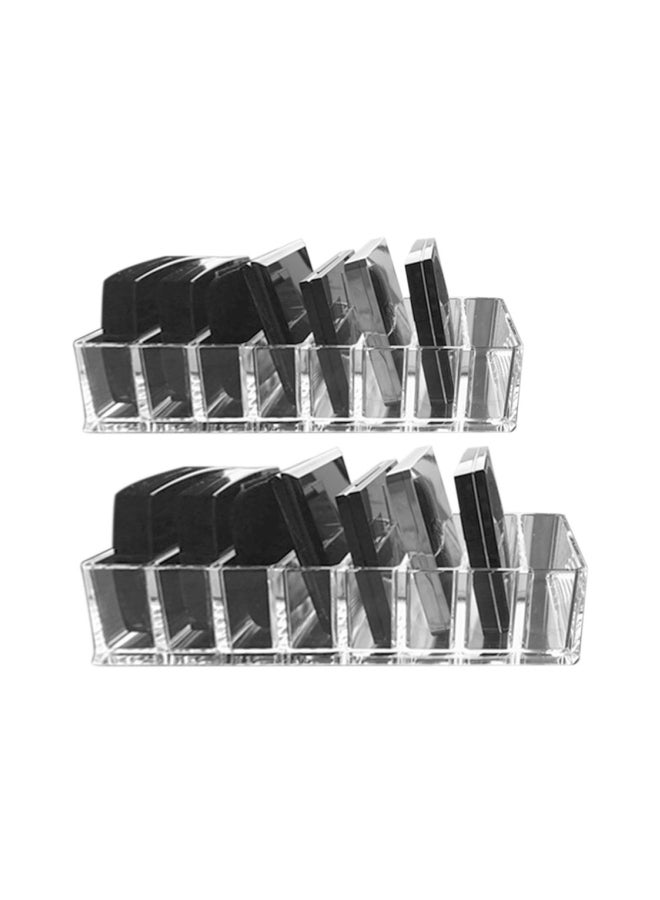 Acrylic Makeup Storage Box Clear - Image 3