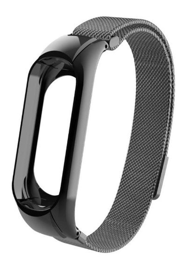 365dealz Replacement Magnet Replacement Wrist Strap For Xiaomi Mi Band 3 Black