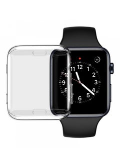TPU Protective Cover For Apple Watch Series 42mm Transparent