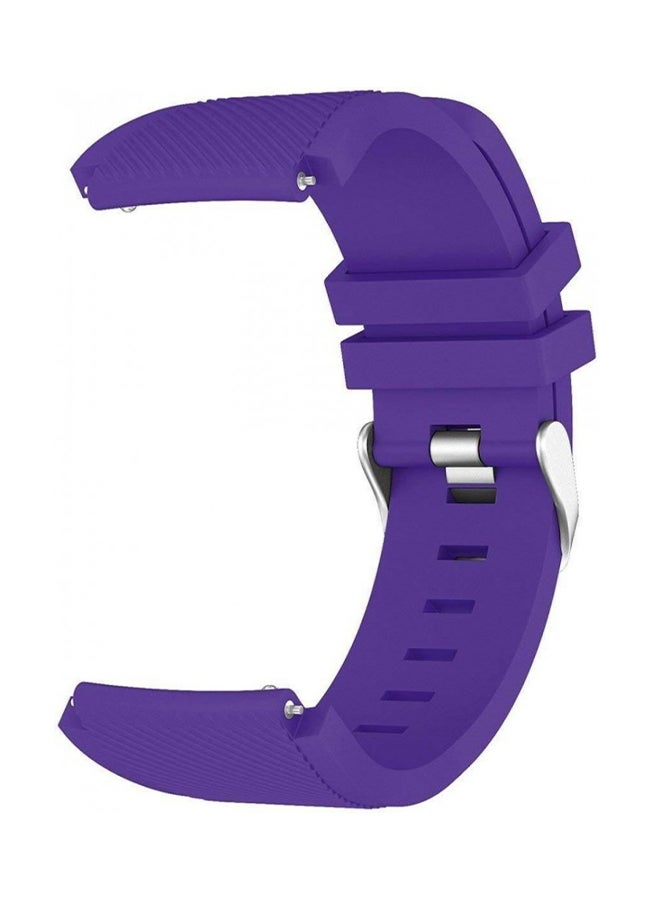MARGOUN Silicone Watch Band For Samsung Gear S3 Frontier/Classic Purple