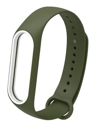 Replacement Band For Xiaomi Mi Band 3 Army Green/White - v1556339082/N24186869A_1