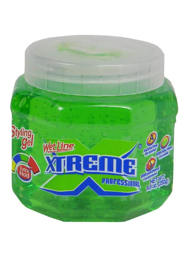 Wet Line Extra Hold Professional Styling Gel Green