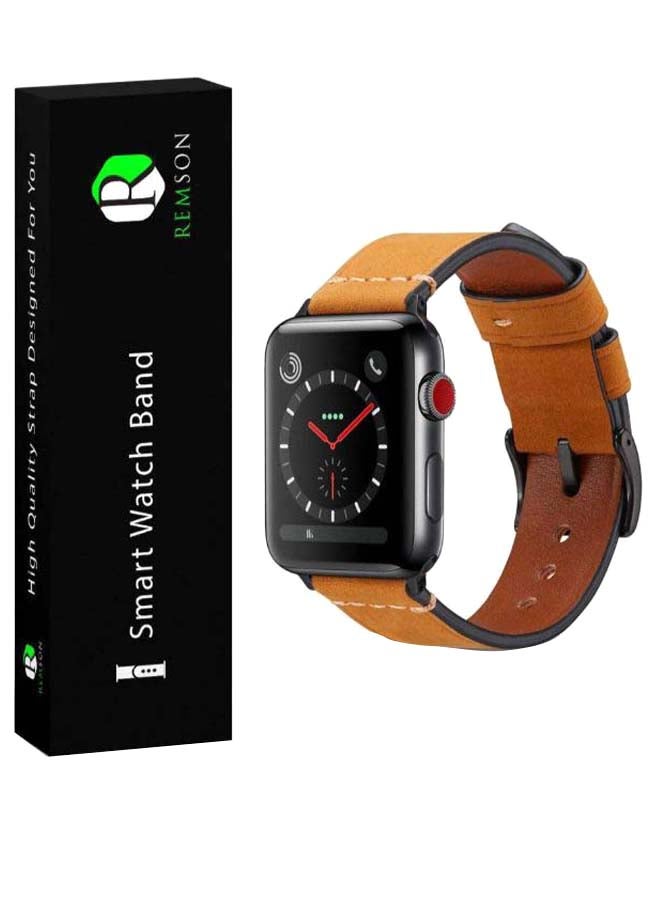 ريمسون سوار بديل لساعة أبل سيريس 3/4/5 بني - Image 1