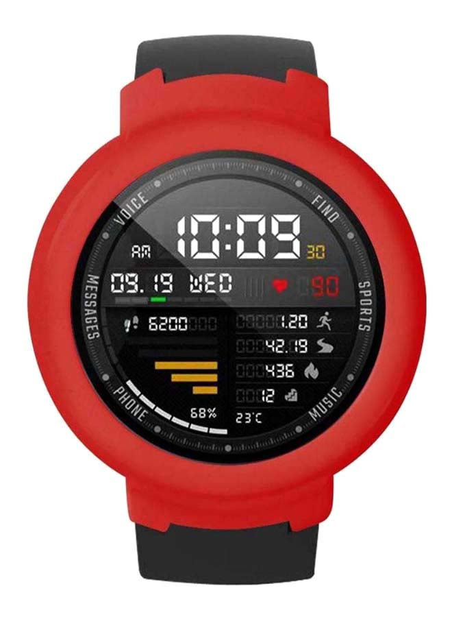 Remson Replacement Hard Shell Cover For Amazfit Verge Smartwatch Red - Image 2