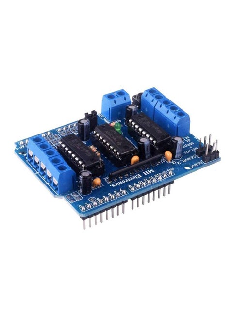 Motor Drive Expansion Board 7x5.3x1.9centimeter Blue
