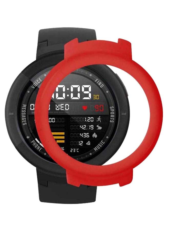 Remson Replacement Hard Shell Cover For Amazfit Verge Smartwatch Red - Image 1